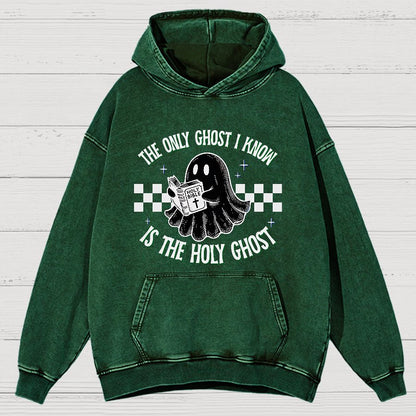 The Holy Ghost Vintage Distressed Hoodie