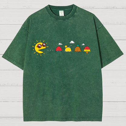 PAC-SUMMER Vintage Distressed T-shirt