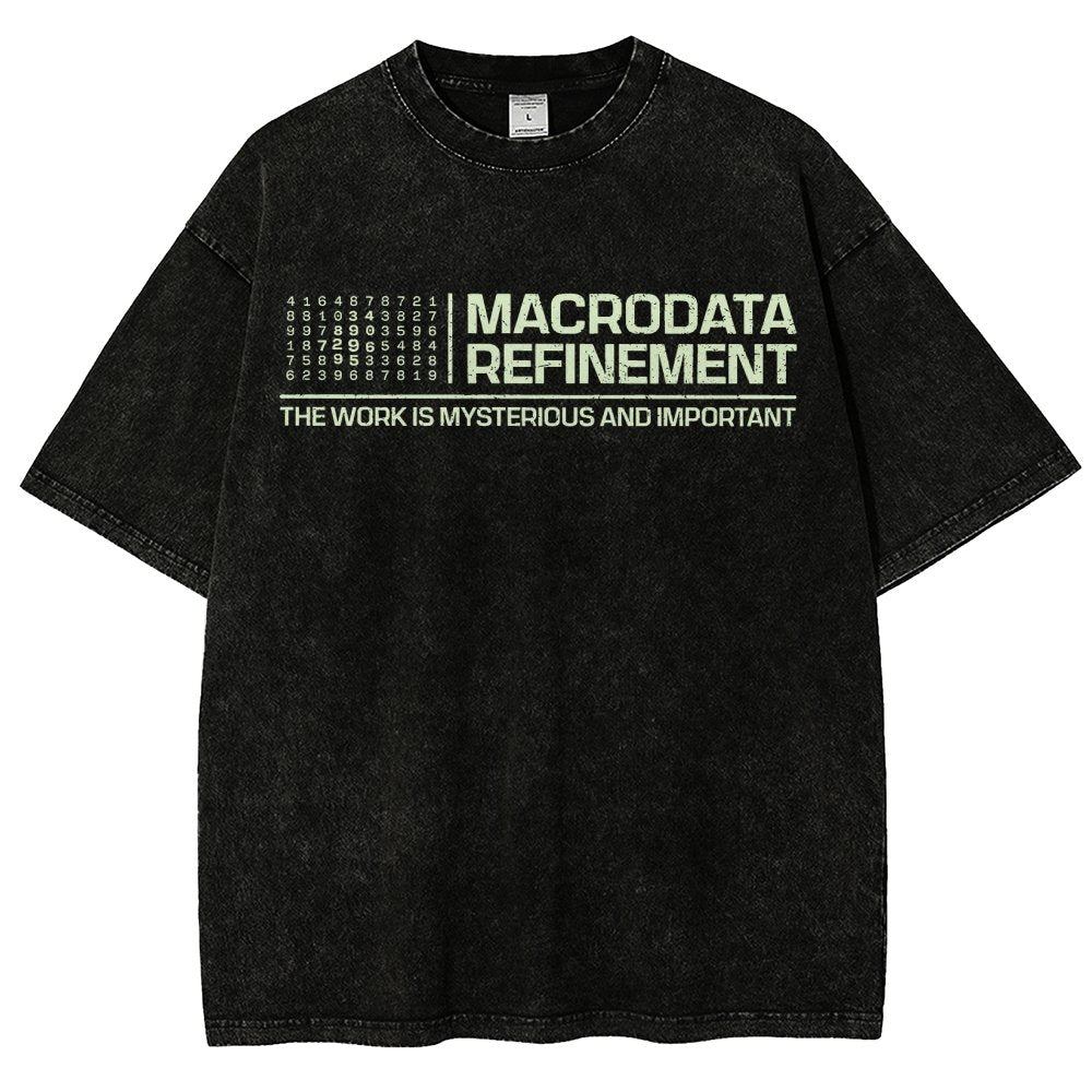 The Work Is Mysterious And Important Vintage Distressed T-shirt
