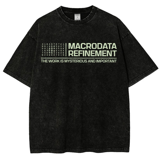 The Work Is Mysterious And Important Vintage Distressed T-shirt