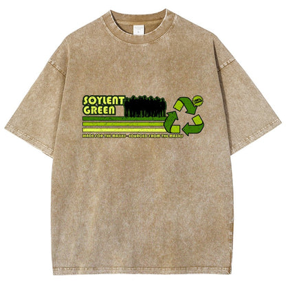 100 Percent Organic People Vintage Distressed T-shirt