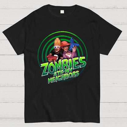 Zombie Are Me Neighbors Hunters Nerdy T-Shirt