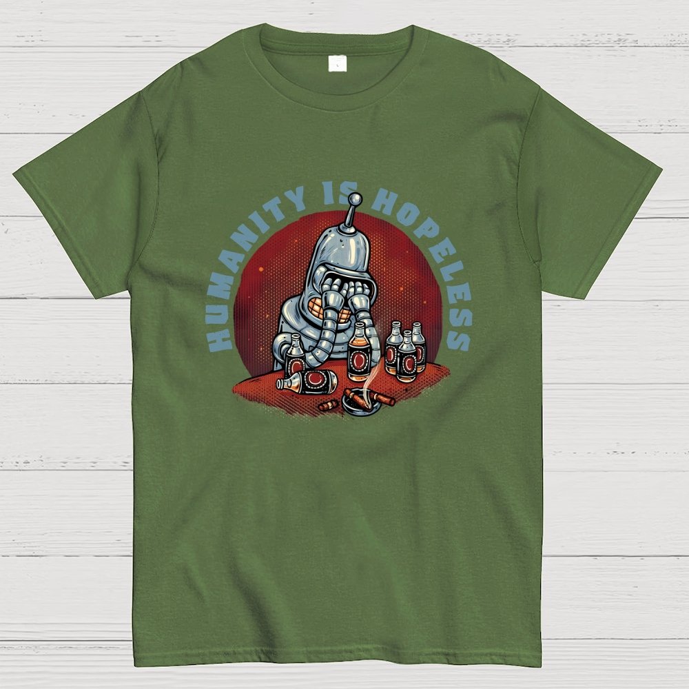 Humanity Is Hopeless Geek T-Shirt