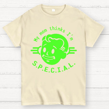 My Mom Thinks I'm S.P.E.C.I.A.L. Geek T-Shirt