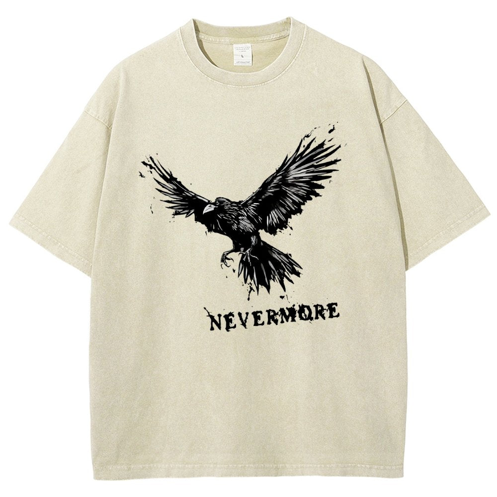 Nevermore Vintage Distressed T-shirt