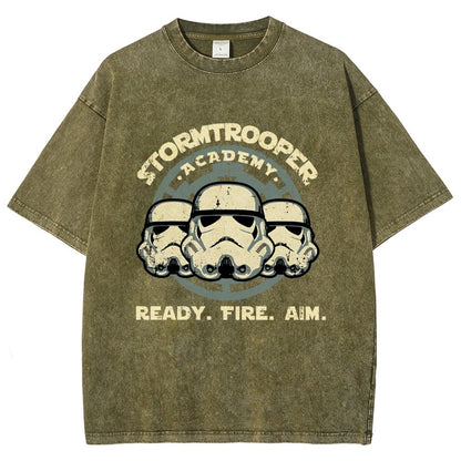 Ready. Fire. Aim. Vintage Distressed T-shirt