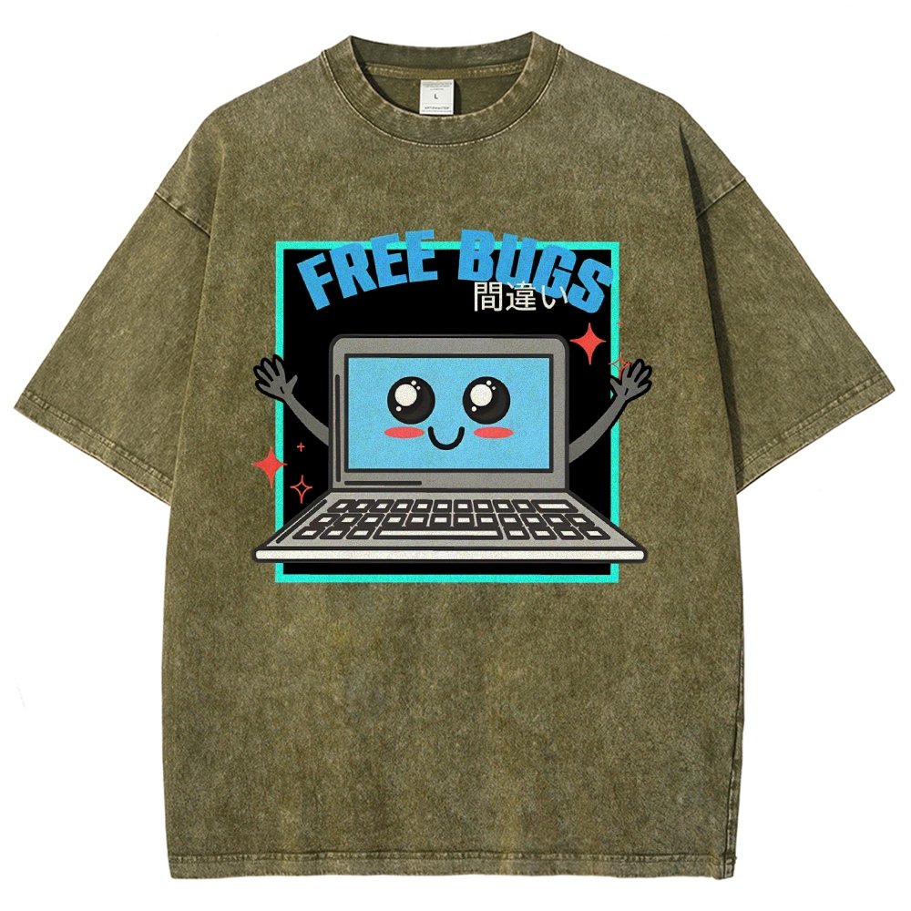 Free Bugs Vintage Distressed T-shirt
