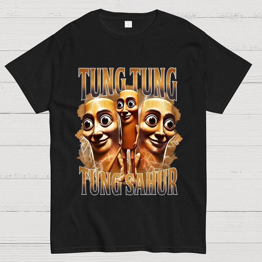 Tung Tung Tung Sahur Unisex Geek T-Shirt