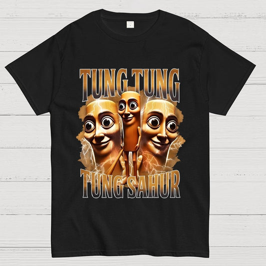 Tung Tung Tung Sahur Unisex Geek T-Shirt