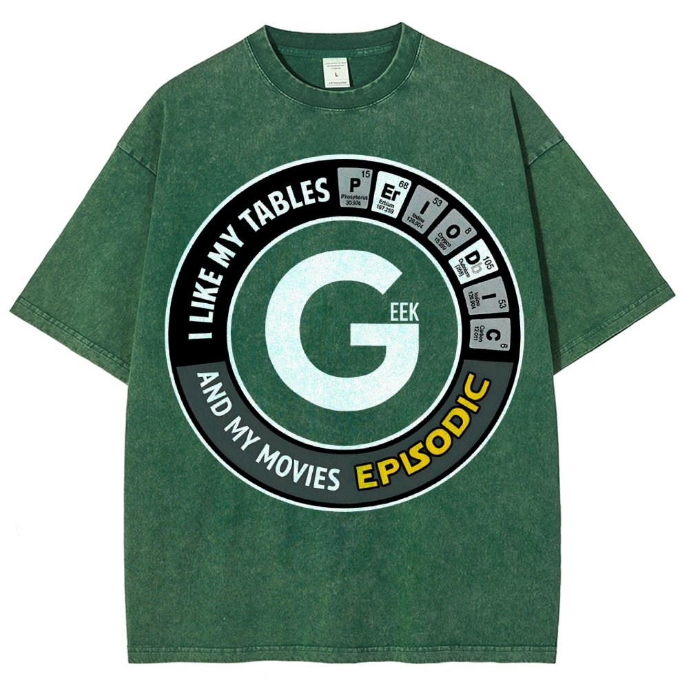 Nerdy and Proud Vintage Distressed T-shirt