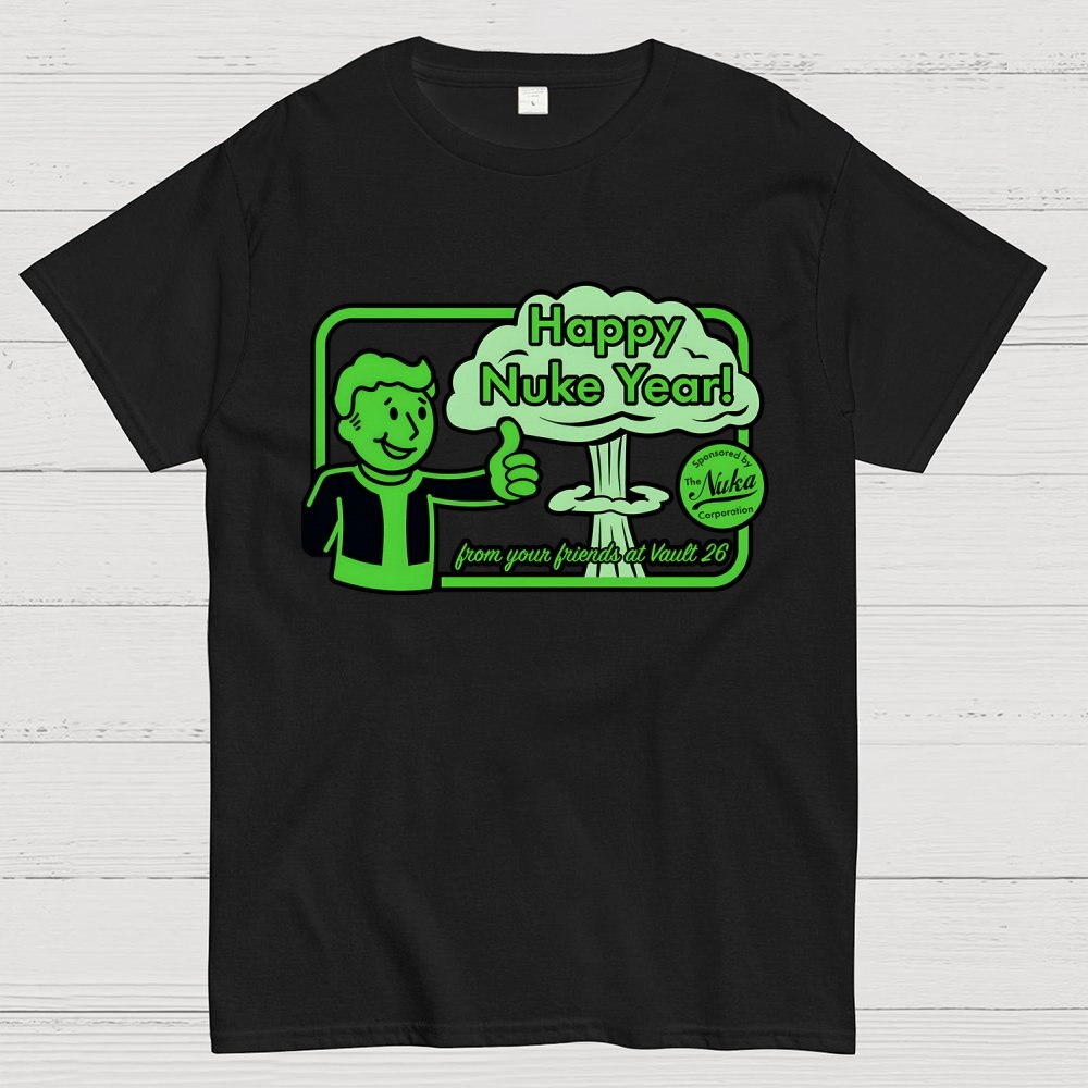 Happy Nuke Year Geek T-Shirt
