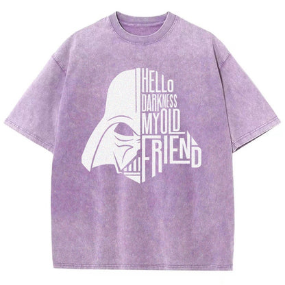 Hello Darkness My Old Friend Vintage Distressed T-shirt