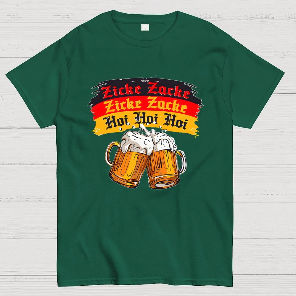 Zicke Zacke Zicke Zacke Hoi Hoi Hoi Geek T-Shirt 2509002511