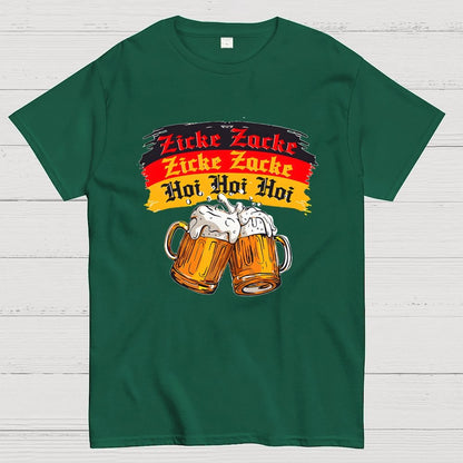 Zicke Zacke Zicke Zacke Hoi Hoi Hoi Geek T-Shirt 2509002511