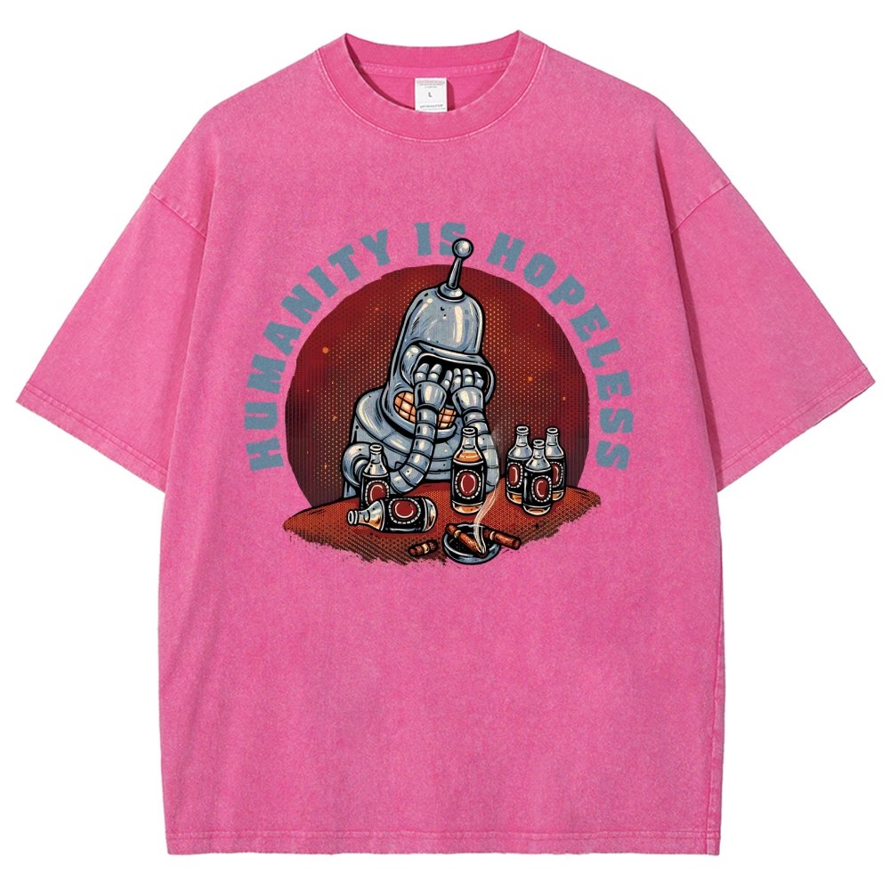 Humanity Is Hopeless Vintage Distressed T-shirt