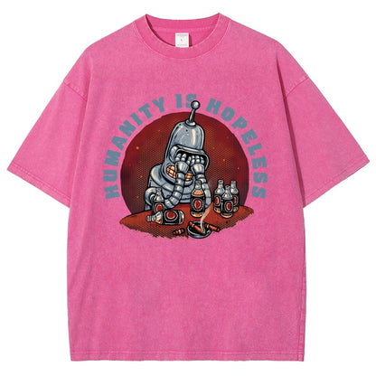 Humanity Is Hopeless Vintage Distressed T-shirt