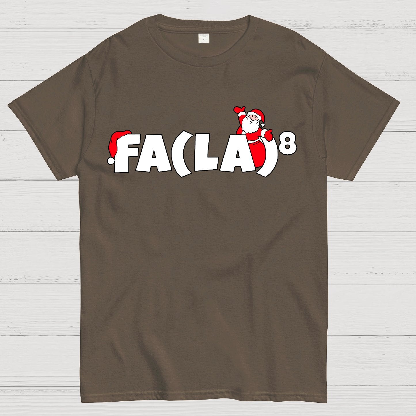 FA(LA)8 Fun Christmas Geek T-Shirt