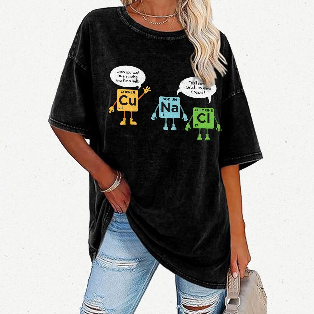 Science Funny Scientist Nerd Geeks Vintage Distressed T-shirt