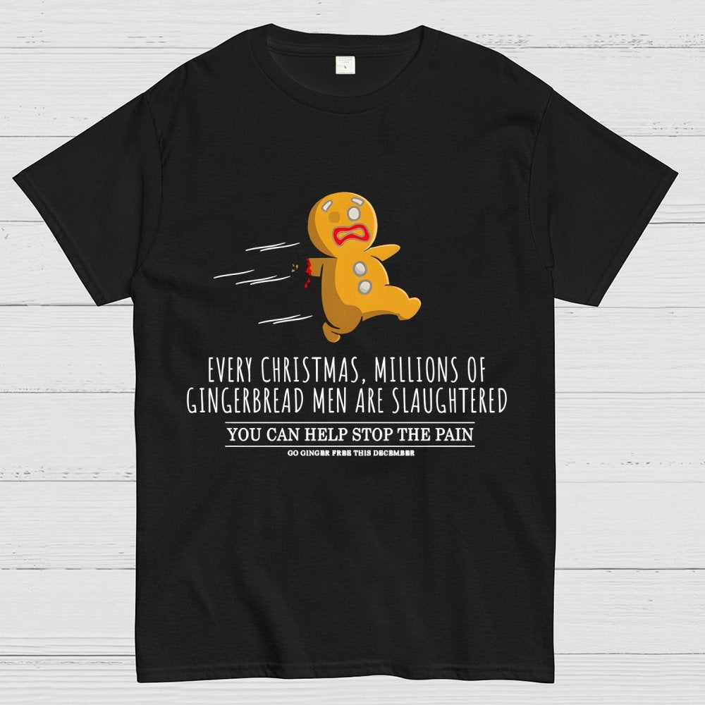 Gingerbread Man Geek T-Shirt