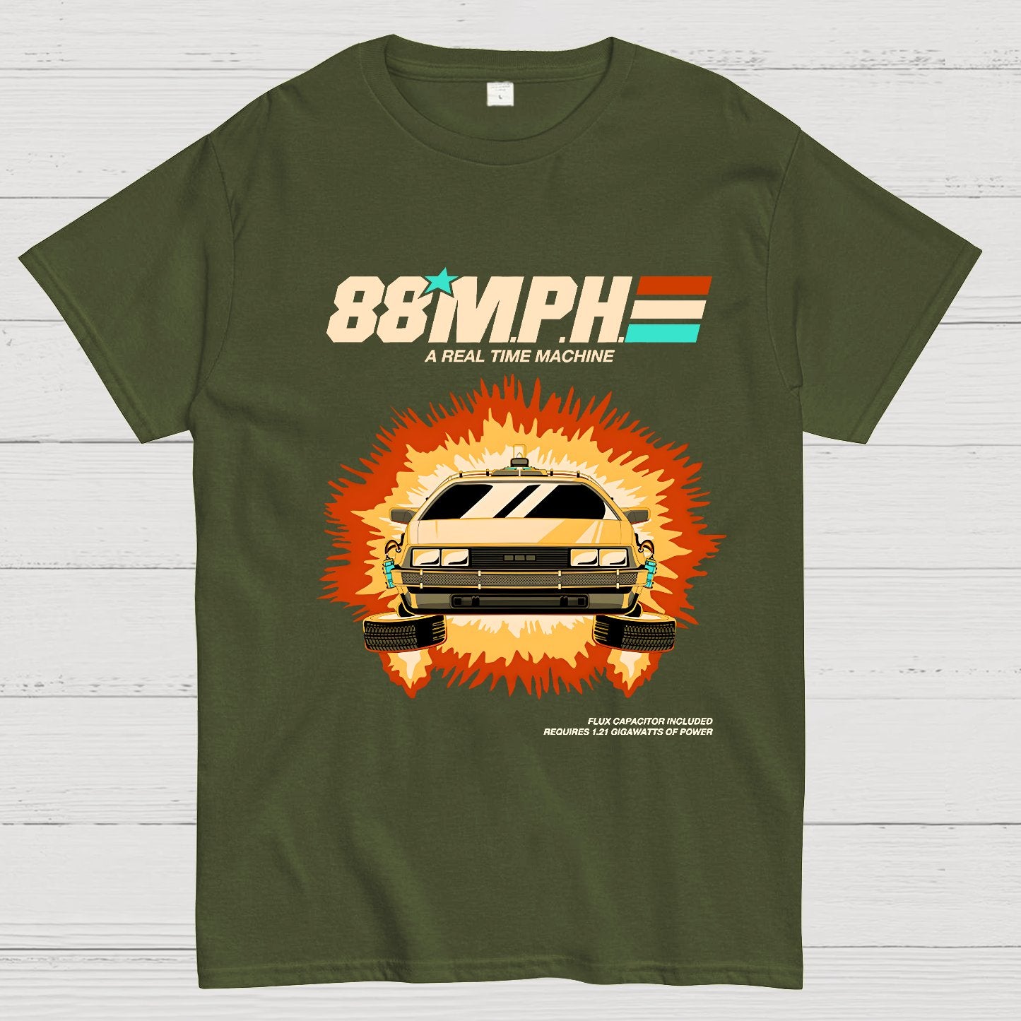 A Real Time Machine Geek T-Shirt