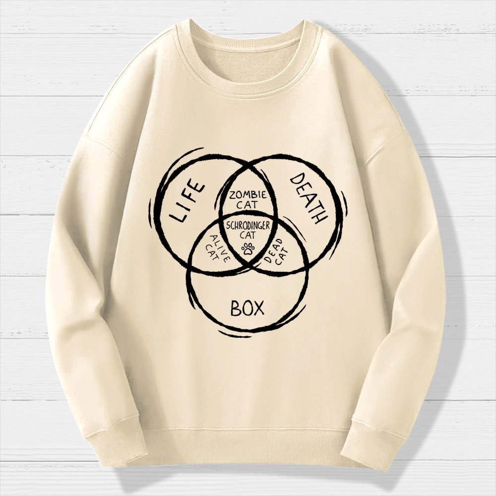 Type Of Cats Geek Cotton Sweatshirt