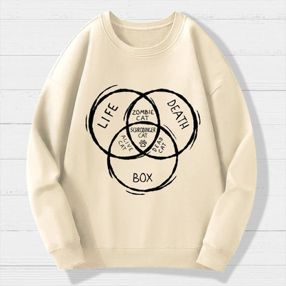 Type Of Cats Geek Cotton Sweatshirt