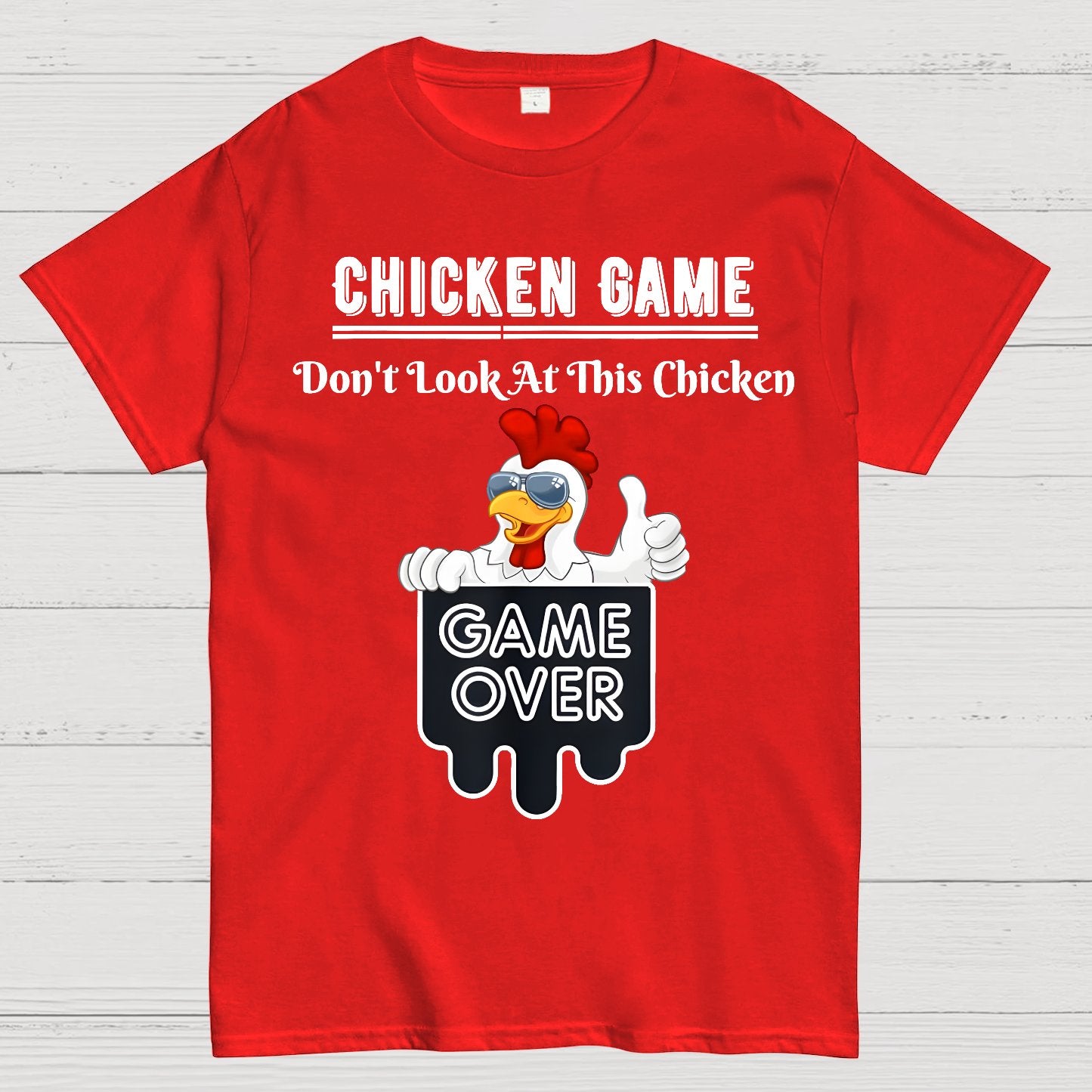 Chicken Game Geek T-Shirt