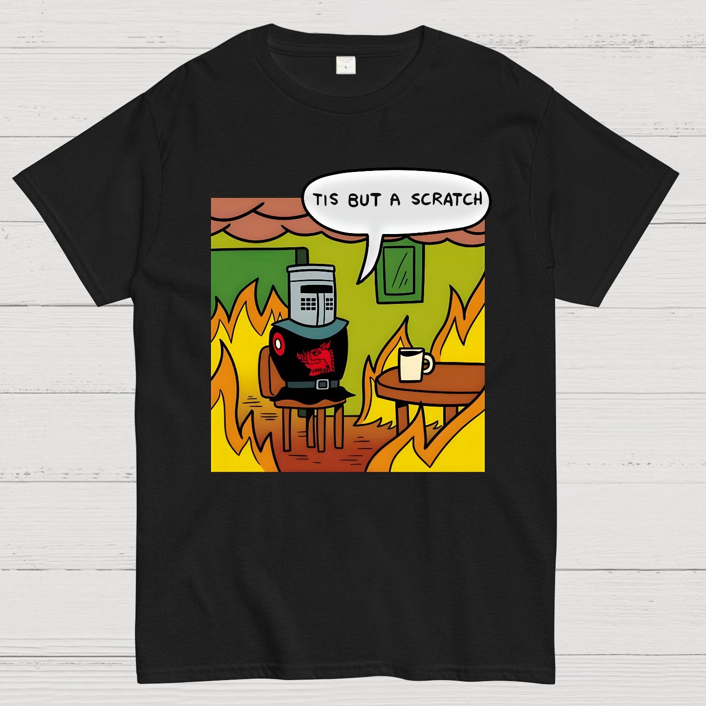 Black Knight Fine Geek T-Shirt