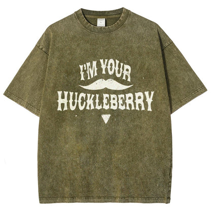 I'm Your Huckleberry Vintage Distressed T-shirt