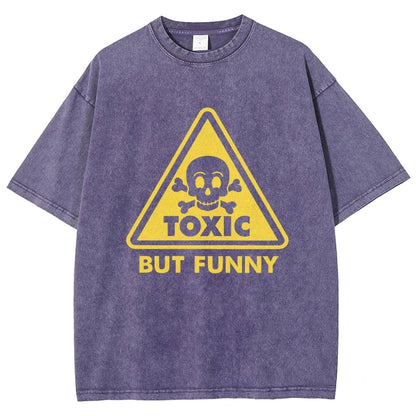 Toxic but Funny Vintage Distressed T-shirt