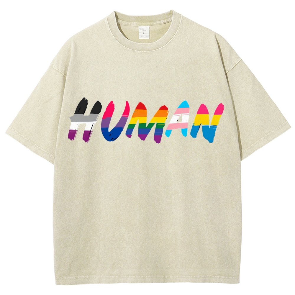Human Vintage Distressed T-shirt