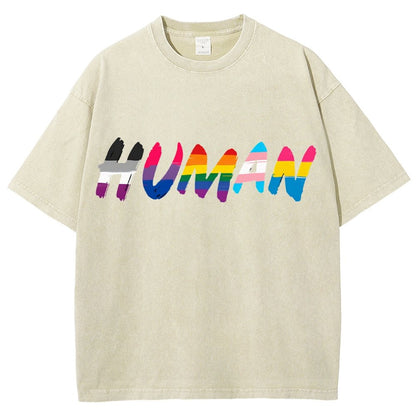 Human Vintage Distressed T-shirt