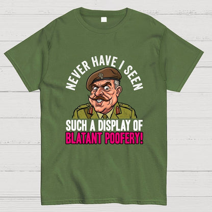 Never Have I Seen Such A Display Of Blatant Poofery! Art Print Geek T-Shirt