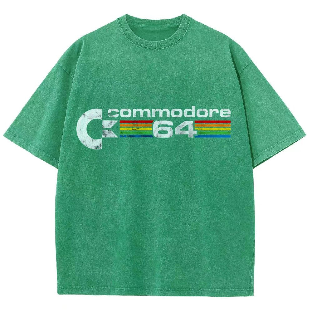Commodore 64 Retro Vintage Distressed T-shirt