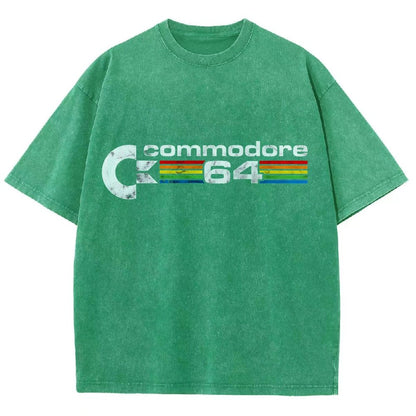 Commodore 64 Retro Vintage Distressed T-shirt