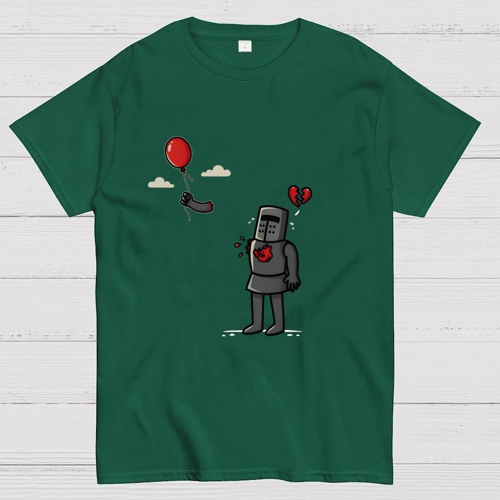 Knight With Balloon Geek T-Shirt