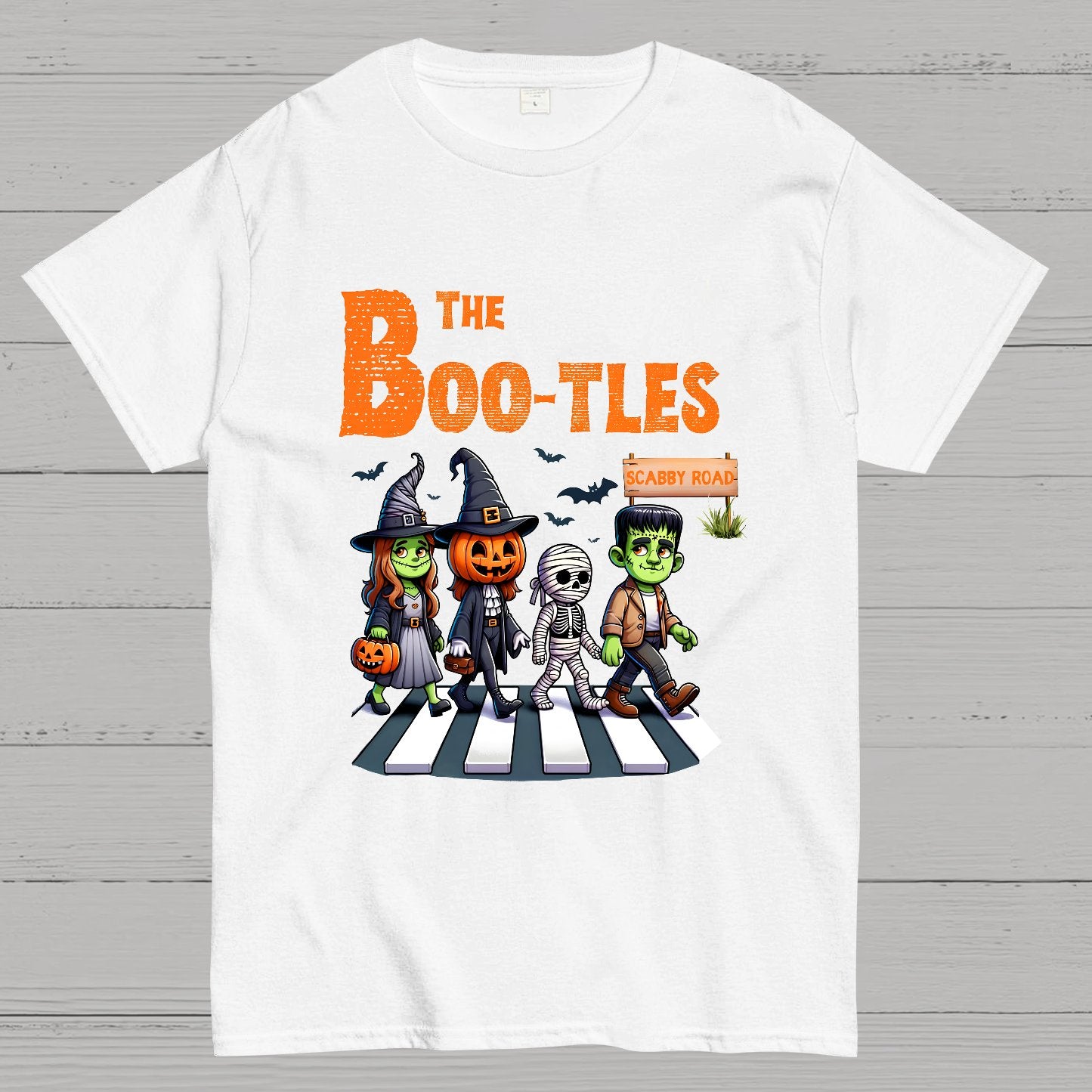 The Boo-tles Halloween Geeky T-Shirt