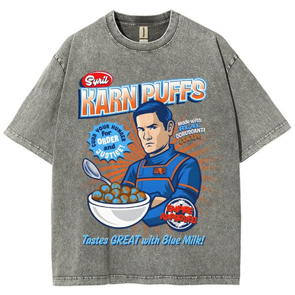 Karn Puffs Vintage Distressed T-shirt