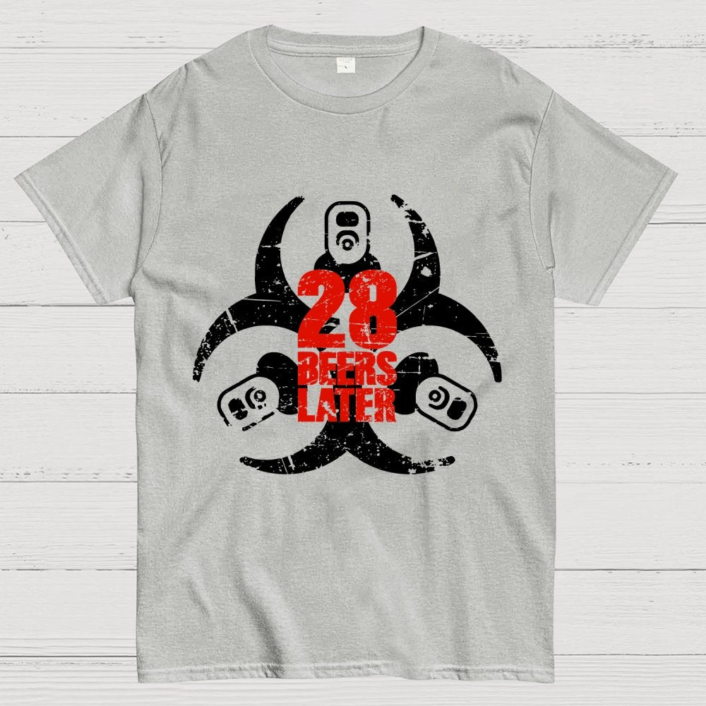 28 beers later Geek T-Shirt
