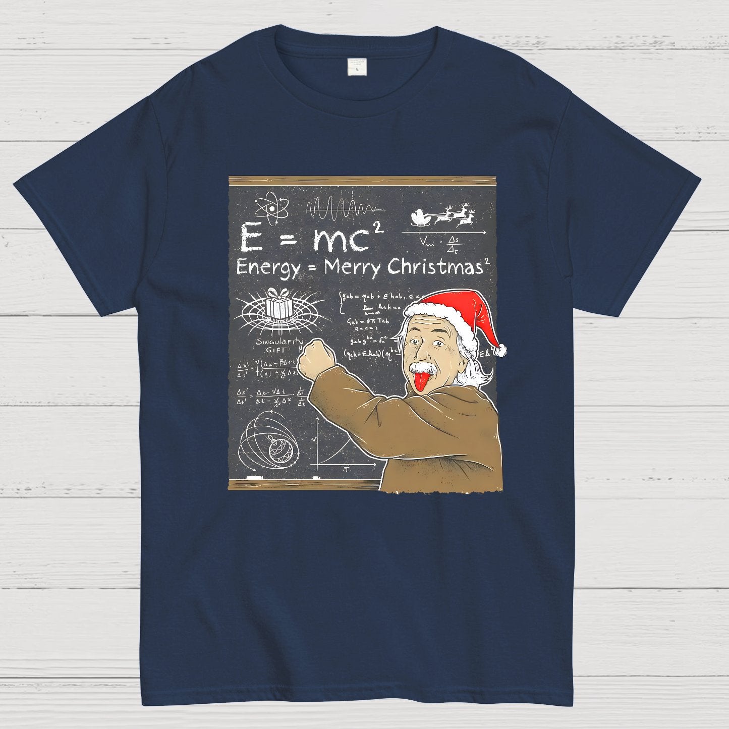 E = Merry Christmas² Geek T-Shirt