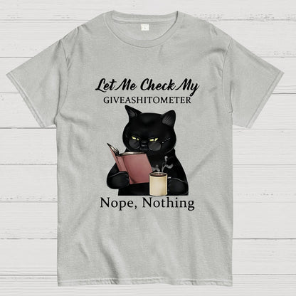 Cat Drinking Coffee Touch My Coffee I Will Slap You So Hard Nerdy T-Shirt