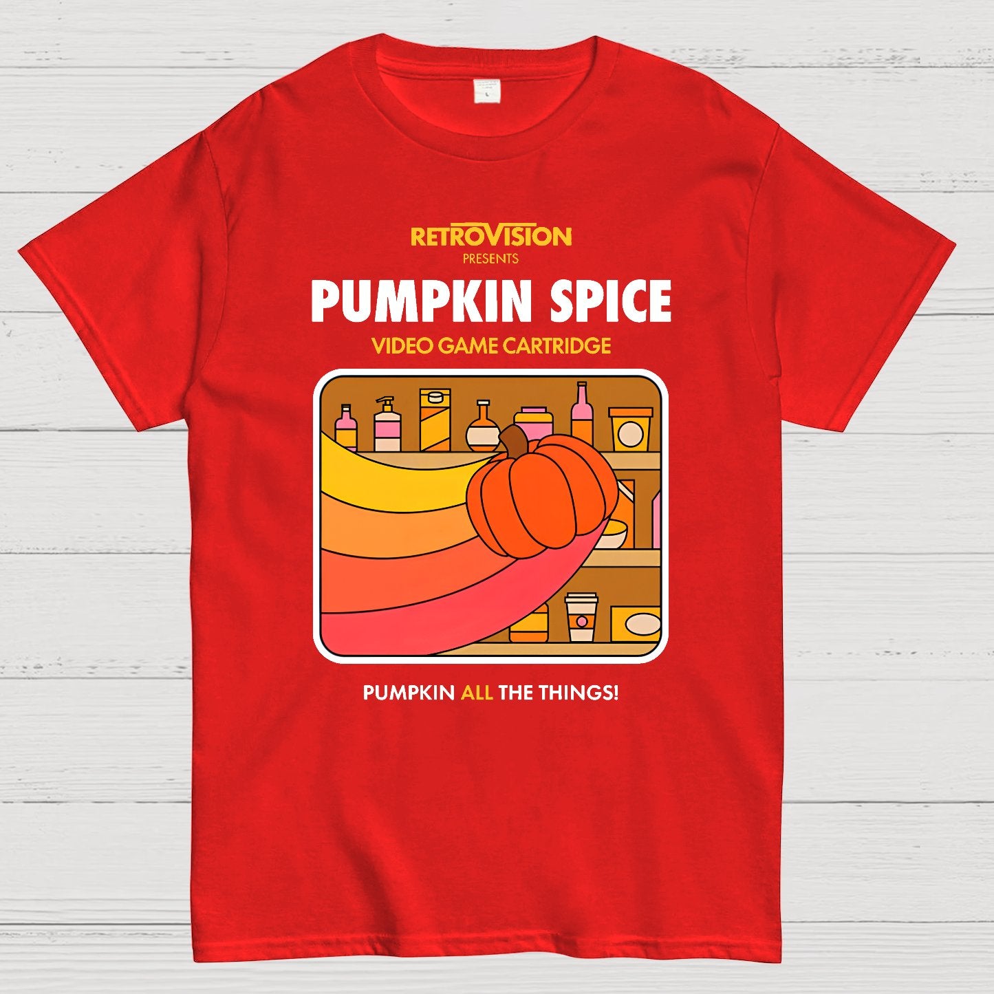 Pumpkin Spice High Score Geek T-Shirt