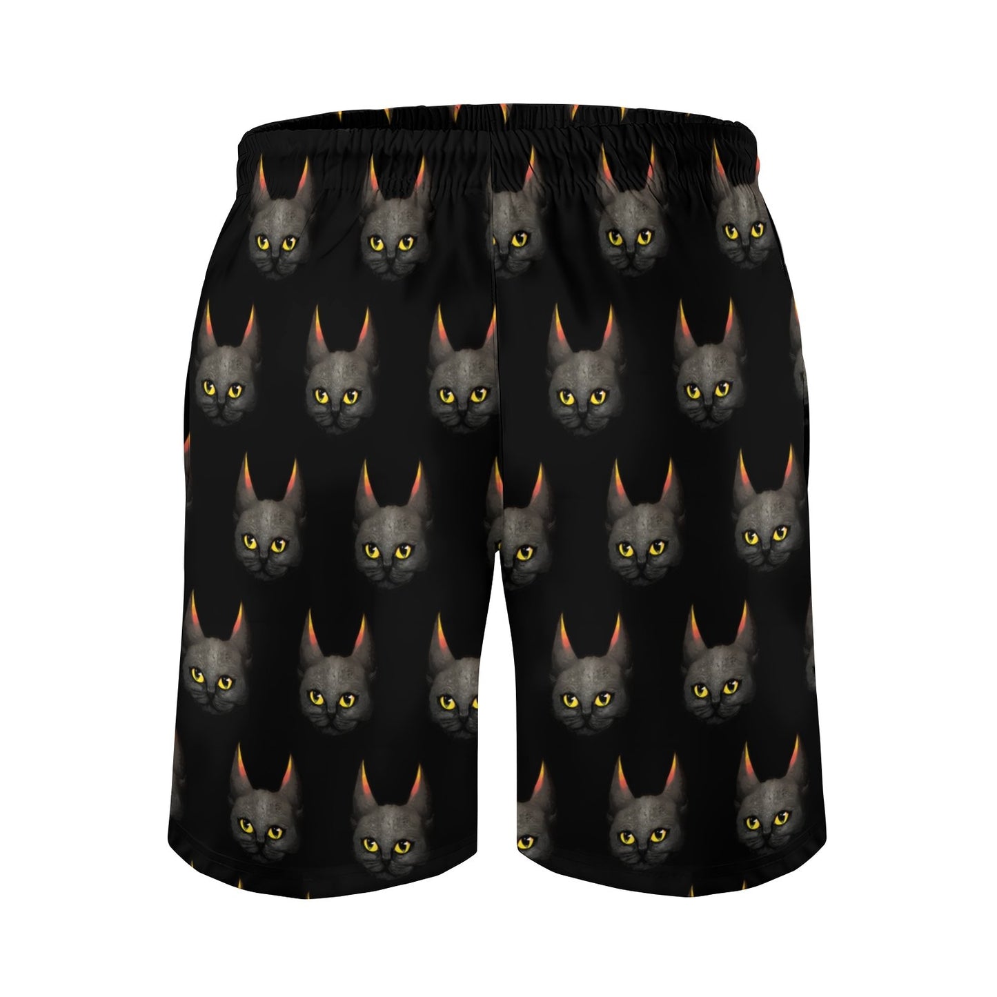 Vintage Cat Geek Shorts