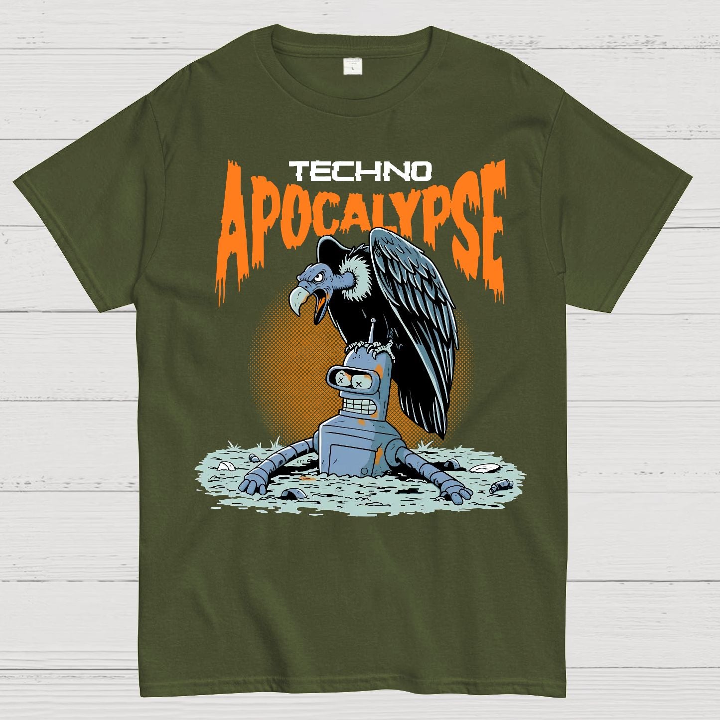 Techno Apocalypse Geek T-Shirt