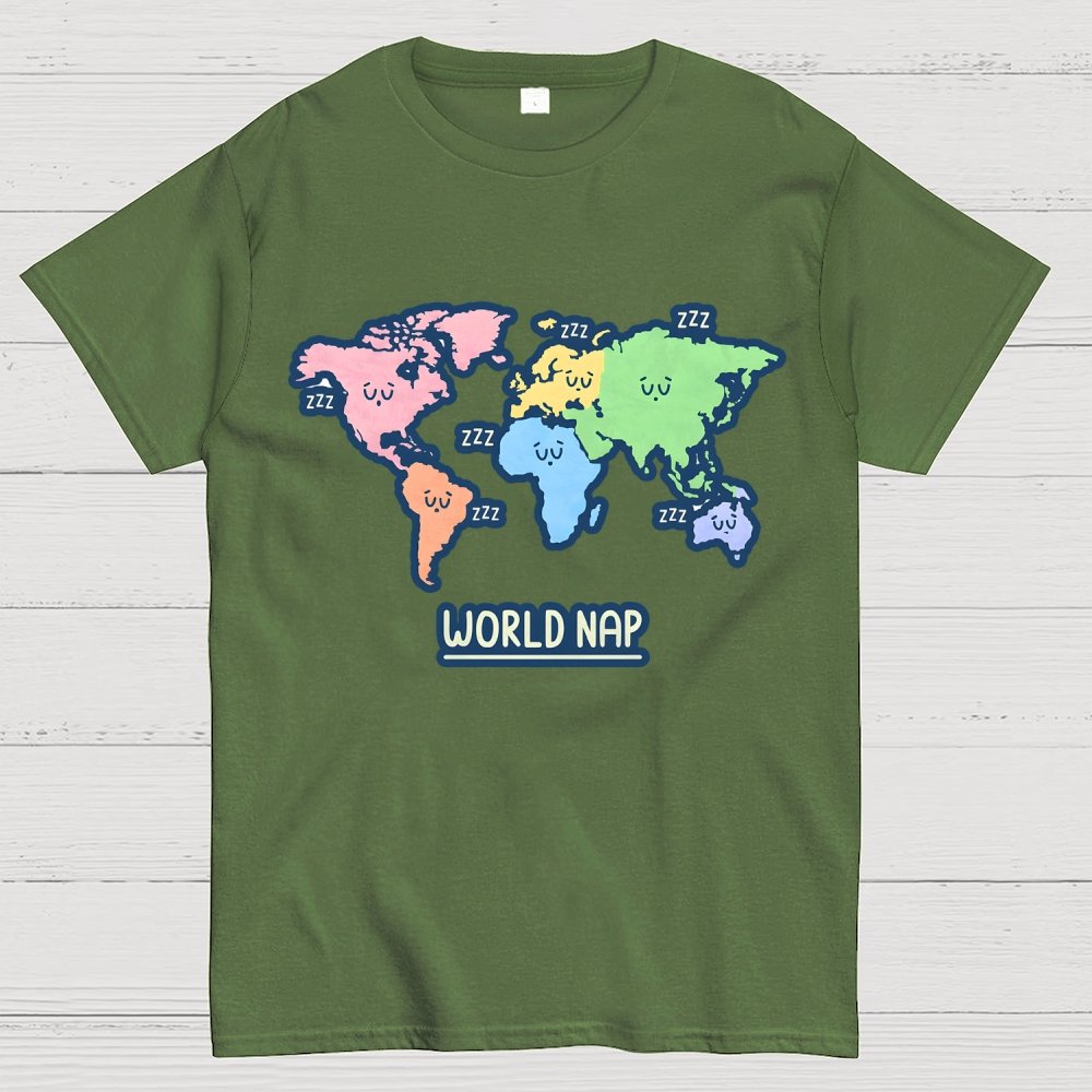 World Nap Unisex Geek T-Shirt