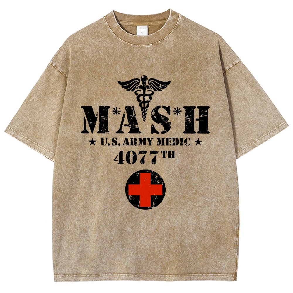 Old School University Vintage Distressed T-shirt