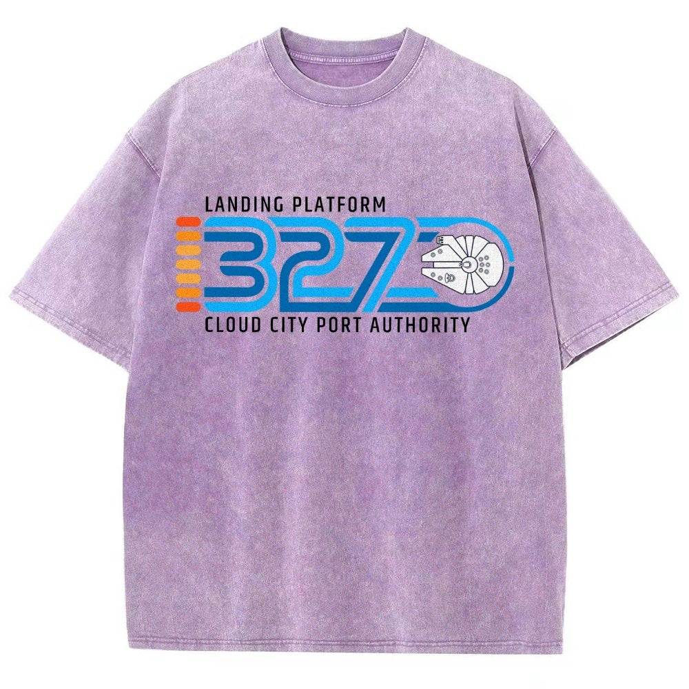 Landing Platform 327 Vintage Distressed T-shirt
