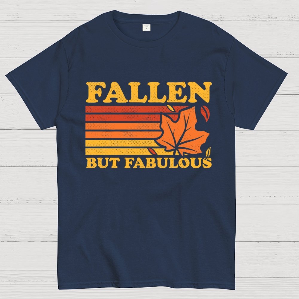 Fallen Autumn Leaves Geek T-Shirt