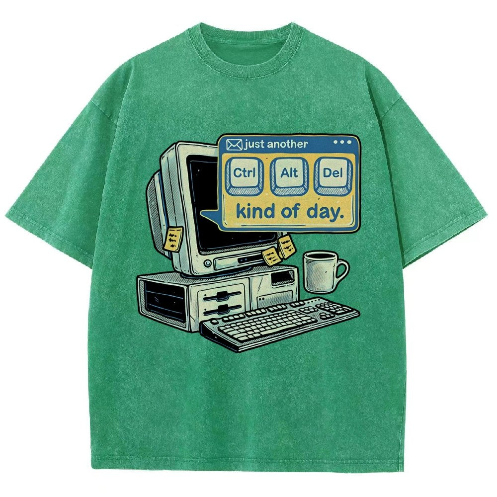 Just Another day Vintage Distressed T-shirt