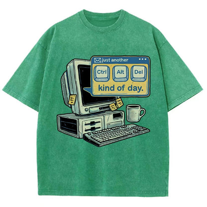 Just Another day Vintage Distressed T-shirt